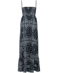 Mc2 Saint Barth - Jemma Paisley-print Maxi Dress - Lyst