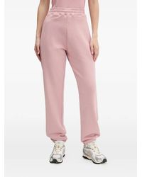 HUGO - Naleisy Embroidered Track Pants - Lyst