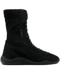Vic Matié - Lace-Up Suede Boots - Lyst