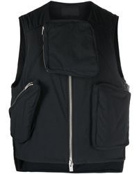 HELIOT EMIL - Gilet Pooled à poches multiples - Lyst