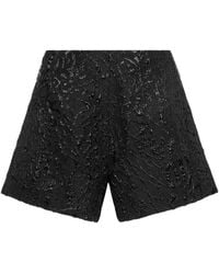 Mia Peculiar - Jacquard Short Shorts - Lyst