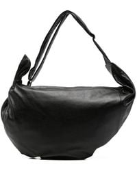 discord Yohji Yamamoto - Knot-Detail Leather Shoulder Bag - Lyst