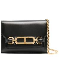 Tom Ford - Whitney Leren Mini-Schoudertas - Lyst