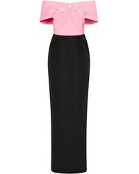 Rebecca Vallance - Amaro Off-Shoulder Maxi-Jurk - Lyst
