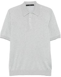 SAPIO - Silk Polo Shirt - Lyst