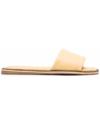 Brunello Cucinelli - Bead-Embellished Slip-On Sandals - Lyst