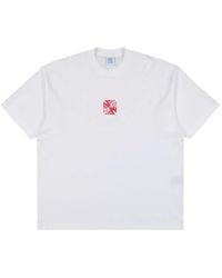Vetements - T-Shirt Biker Double À Logo Croisé - Lyst
