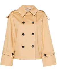 By Malene Birger - Alisandra Double-breasted Trench Jacket - Lyst