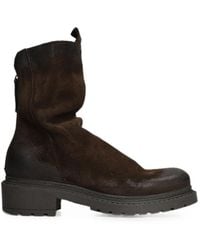 METISSE - Distressed-Effect Ankle Boots - Lyst