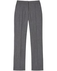 Jil Sander - Straight-Leg Tailored Pants With Subtle Pinstripe Finish - Lyst