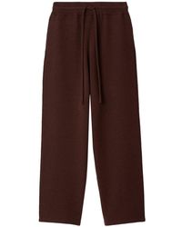 Burberry - Pantalones de chándal con motivo floral - Lyst