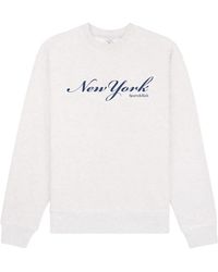 Sporty & Rich - Logo-Print Sweatshirt - Lyst