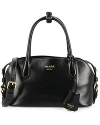 Prada - Saffiano-Leather Tote Bag - Lyst