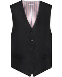 Thom Browne - Button Waistcoat - Lyst