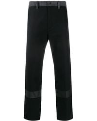DIESEL - Denim Waistband Straight-Leg Chinos - Lyst
