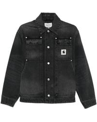 Carhartt - Og Arctic Buttoned Logo-Patch Jacket - Lyst