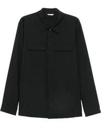 Manuel Ritz - Flap-Pocket Long-Sleeve Shirt - Lyst