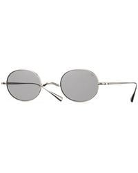 Eyevan 7285 - 901E Round-Frame Sunglasses - Lyst