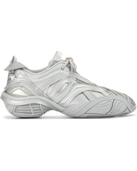 Balenciaga - Metallic Low-Top Sneakers - Lyst