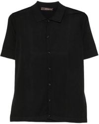Jeordie's - Button-Down Katoenen Overhemd Met Korte Mouwen - Lyst