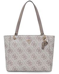 Guess - Noelle Logo-Pattern Tote Bag - Lyst