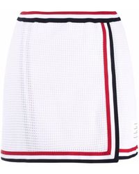 Thom Browne - Dotted Short Skirt - Lyst