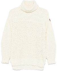 Moncler - Maglione Con Colletto Polo - Lyst