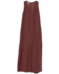 Brunello Cucinelli - V Neck Dress - Lyst