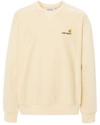 Carhartt - Logo-embroidered Cotton-blend Sweatshirt - Lyst