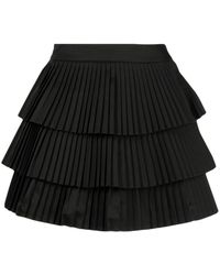 B+ AB - High-waisted Ruffled Pleated Skirt - Lyst