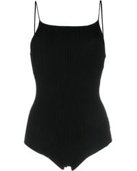 Aeron - Body Lourde Nervuré À Design Sans Manches - Lyst