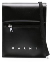 Marni - Mini Borsa A Tracolla Con Logo - Lyst