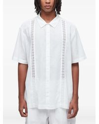 Osklen - Overhemd Met Geborduurd Vlak - Lyst