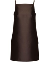 Valentino Garavani - Mini-jurk Met Vierkante Hals - Lyst