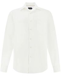 Paul & Shark - Linen Shirt - Lyst