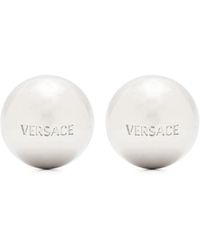 Versace - Sphere Tiles Earrings - Lyst
