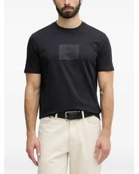 ARMANI EXCHANGE - Logo-Print Crew-Neck T-Shirt - Lyst