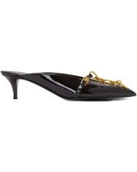 Balmain - Sync Patent Leather Mules - Lyst