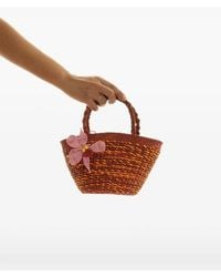 AMOR Y MEZCAL - Flower-Detail Tote Bag - Lyst