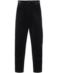 Prada - Ribfluwelen Broek Met Toelopende Pijpen - Lyst