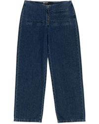 Bimba Y Lola - ジップアップ ストレートジーンズ - Lyst