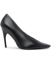 Balenciaga - 105Mm Duchesse Leather Pumps - Lyst