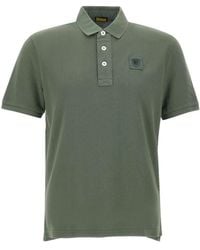 Blauer - Albano Poloshirt Met Logo-Patch - Lyst