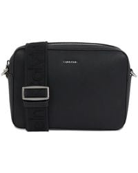 Calvin Klein - Logo Strap Shoulder Bag - Lyst