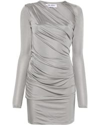 The Attico - Draped Mini Dress - Lyst