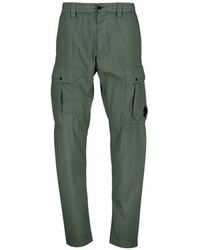 C.P. Company - Lens-Detail Cotton Cargo Pants - Lyst