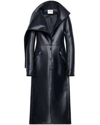 Courreges - Latex Button-Up Trenchcoat - Lyst