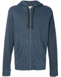 James Perse - Cotton Zip-Up Hoodie - Lyst