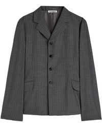Jil Sander - Pinstripe Blazer - Lyst