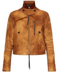 DSquared² - High-Neck Denim Jacket - Lyst